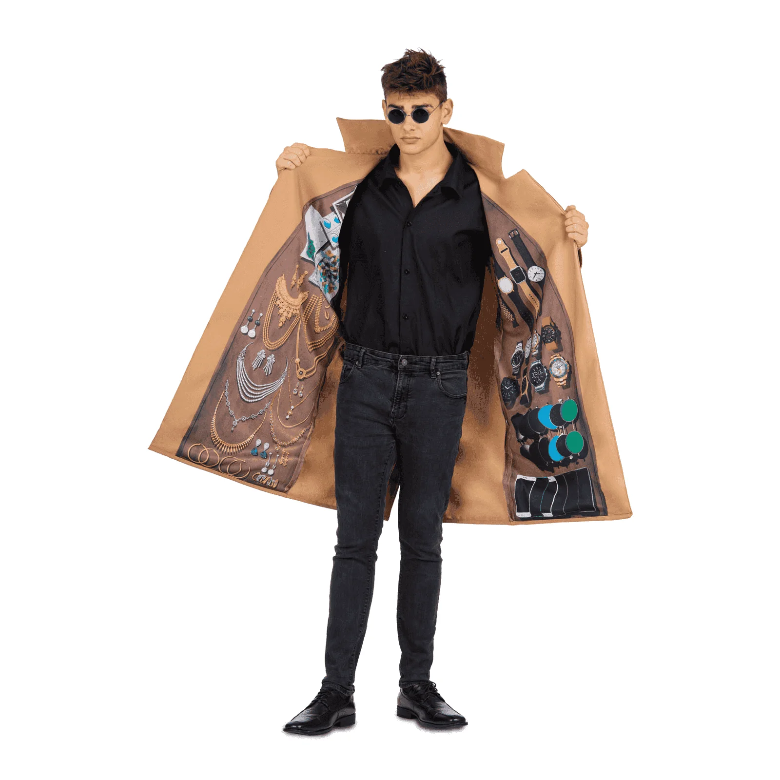Disfraz de Vendedor de estraperlo one size adult adulto talla TALLA ÚNICA