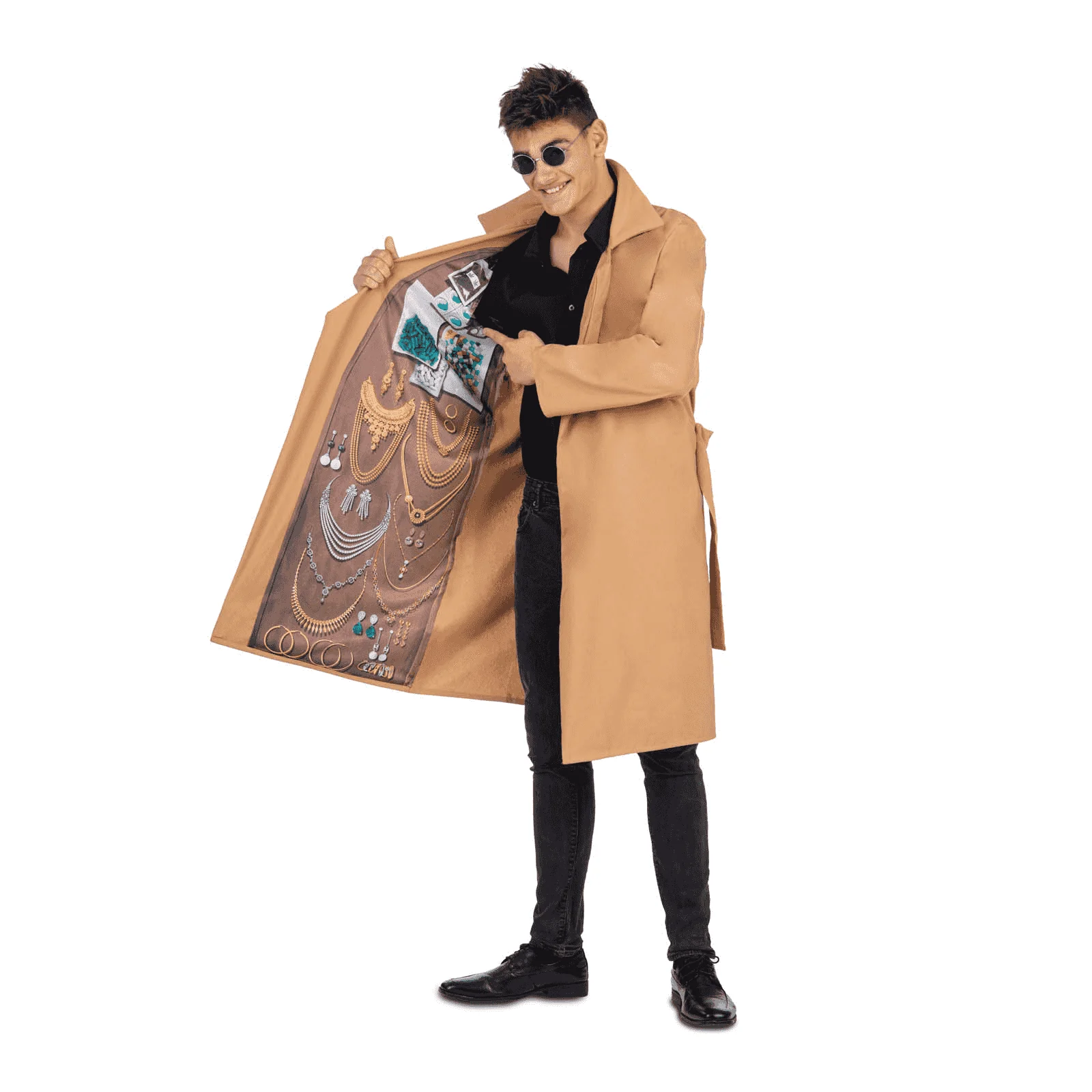 Disfraz de Vendedor de estraperlo one size adult adulto talla TALLA ÚNICA - Image 3