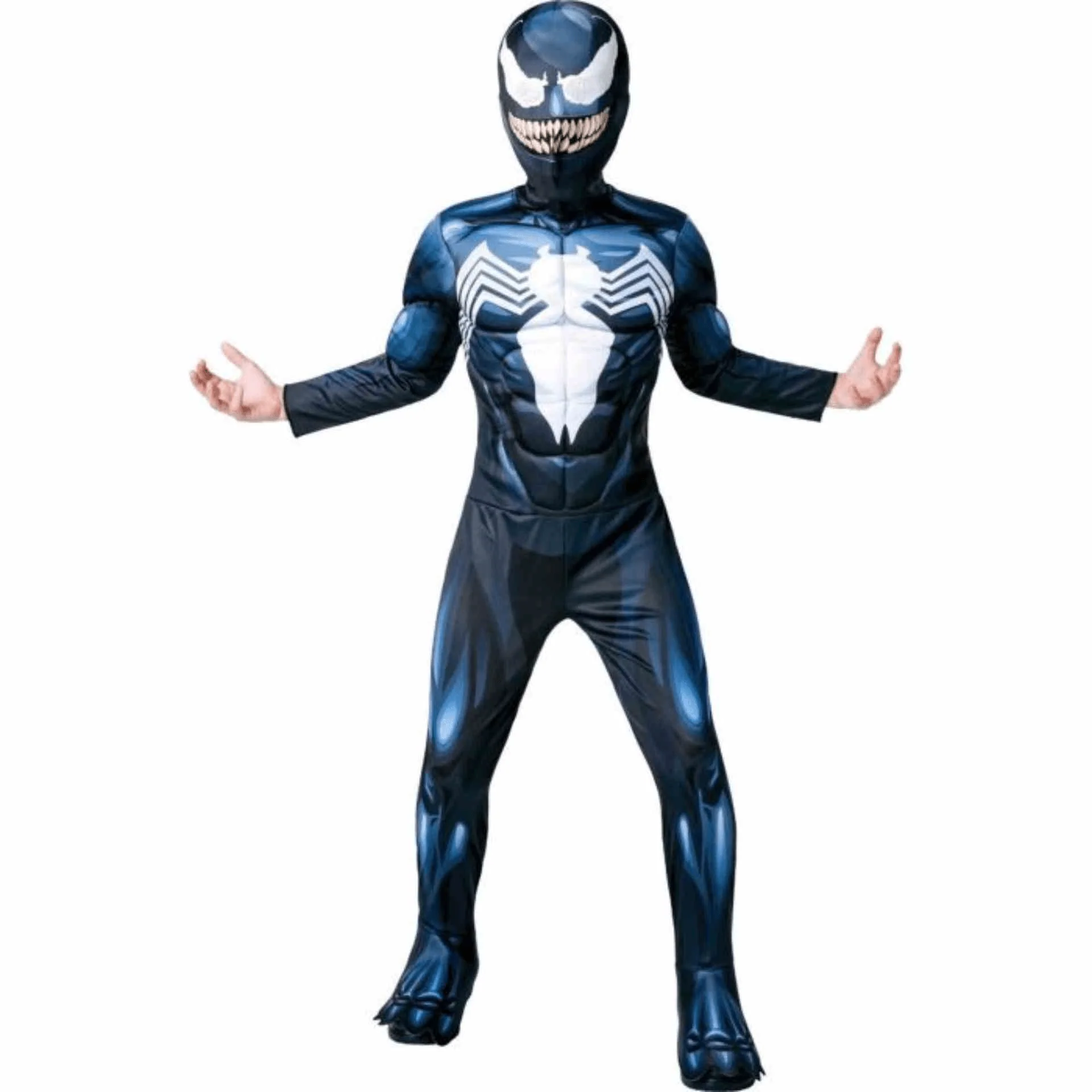 Disfraz de Venom para Niños - Talla 5 a 7 Años (Producto Oficial de Marvel)