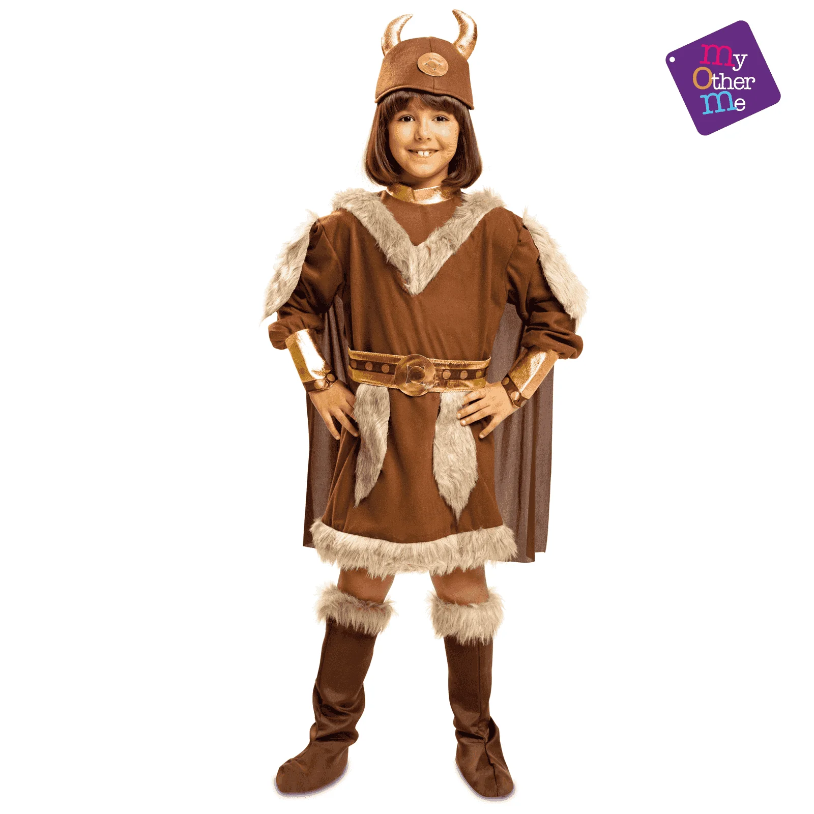 Disfraz de Vikinga 7-9 años infantil