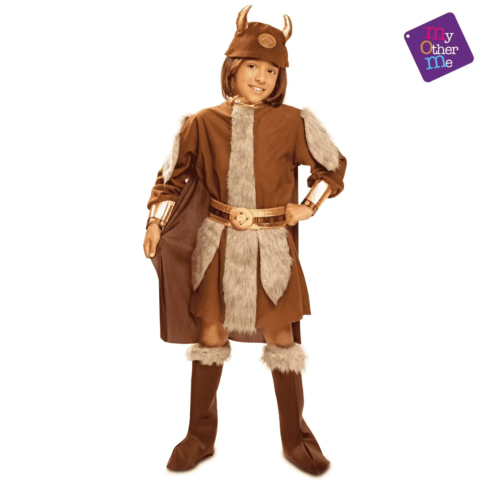 Disfraz de Vikingo talla 10-12 años – Ideal para carnaval, fiestas y eventos divertidos