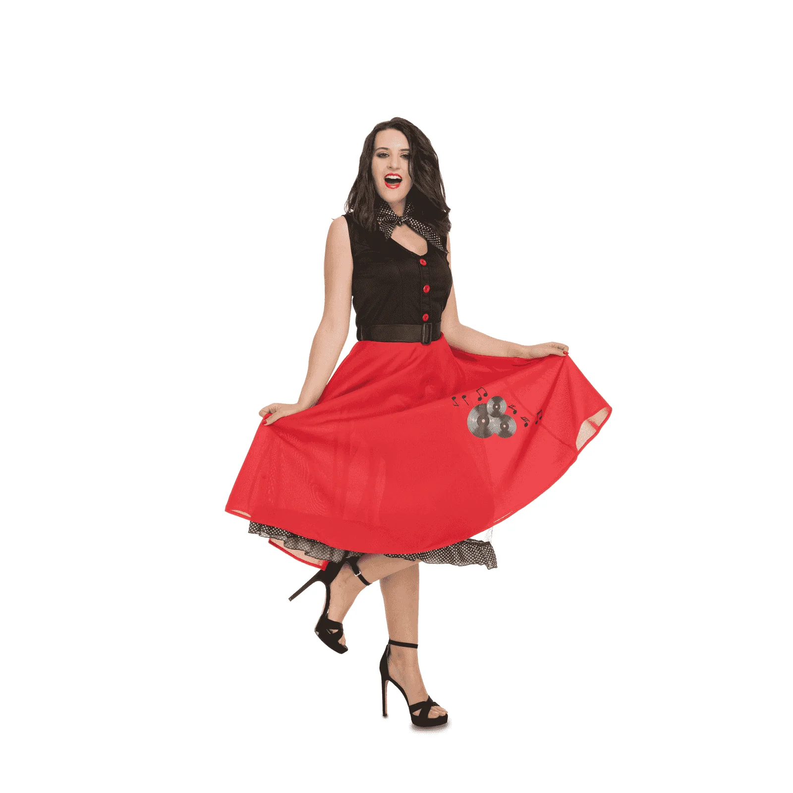 Disfraz de Ye-ye adulto talla ML