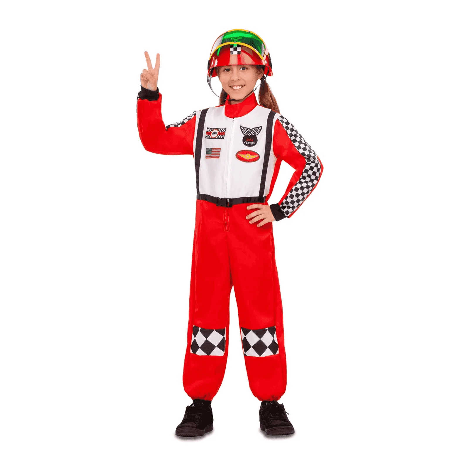 Disfraz de Yo quiero ser piloto de carreras 5-7 años infantil