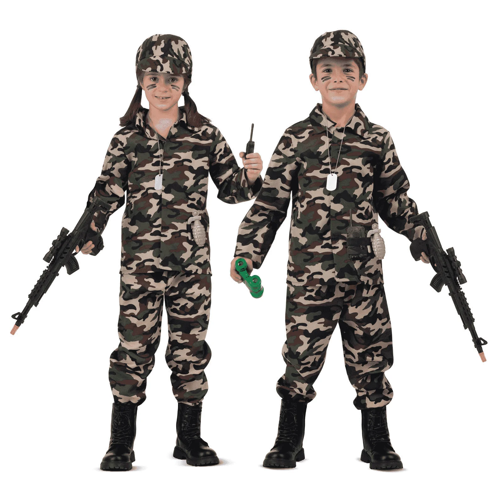Disfraz de Yo quiero ser soldado 5-7 años infantil