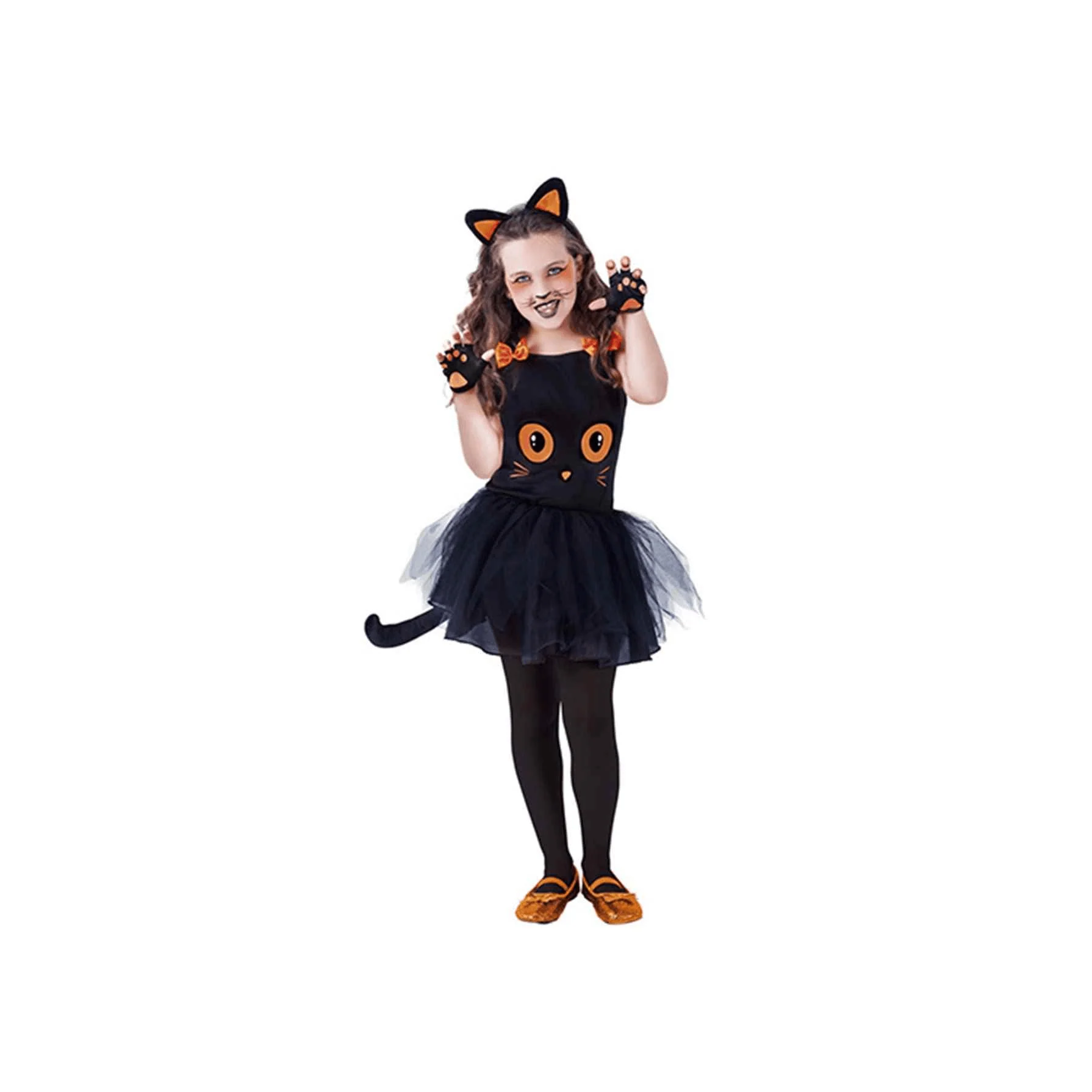 Disfraz Gatita Negra Tutuween Talla 5 a 7 años