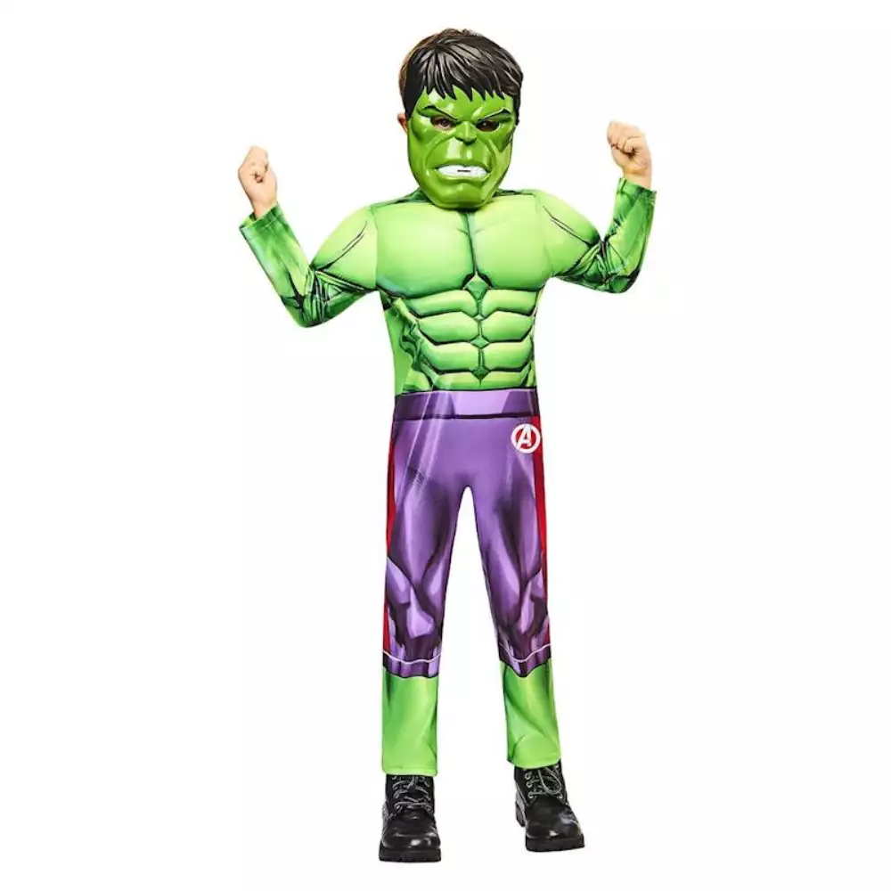 Disfraz Hulk Black Line 5-6A