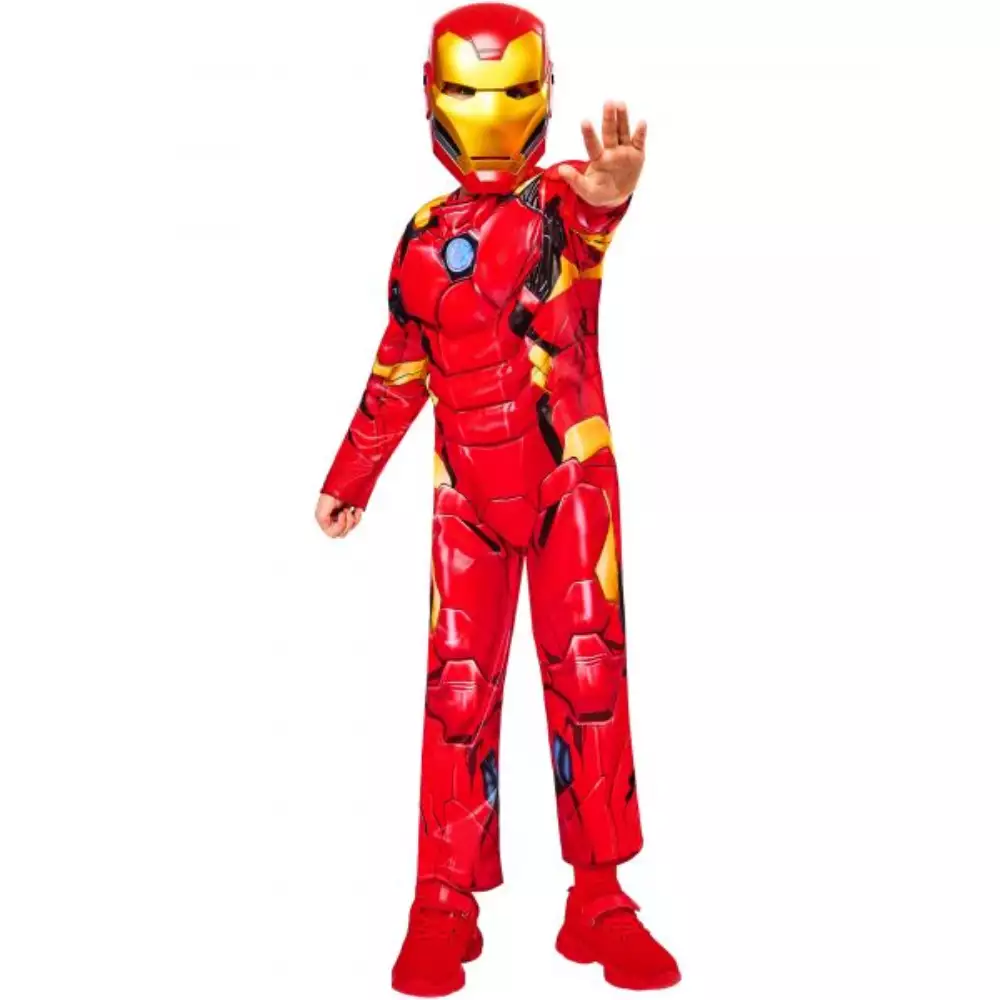 Disfraz Iron Man Black Line 5-6 años