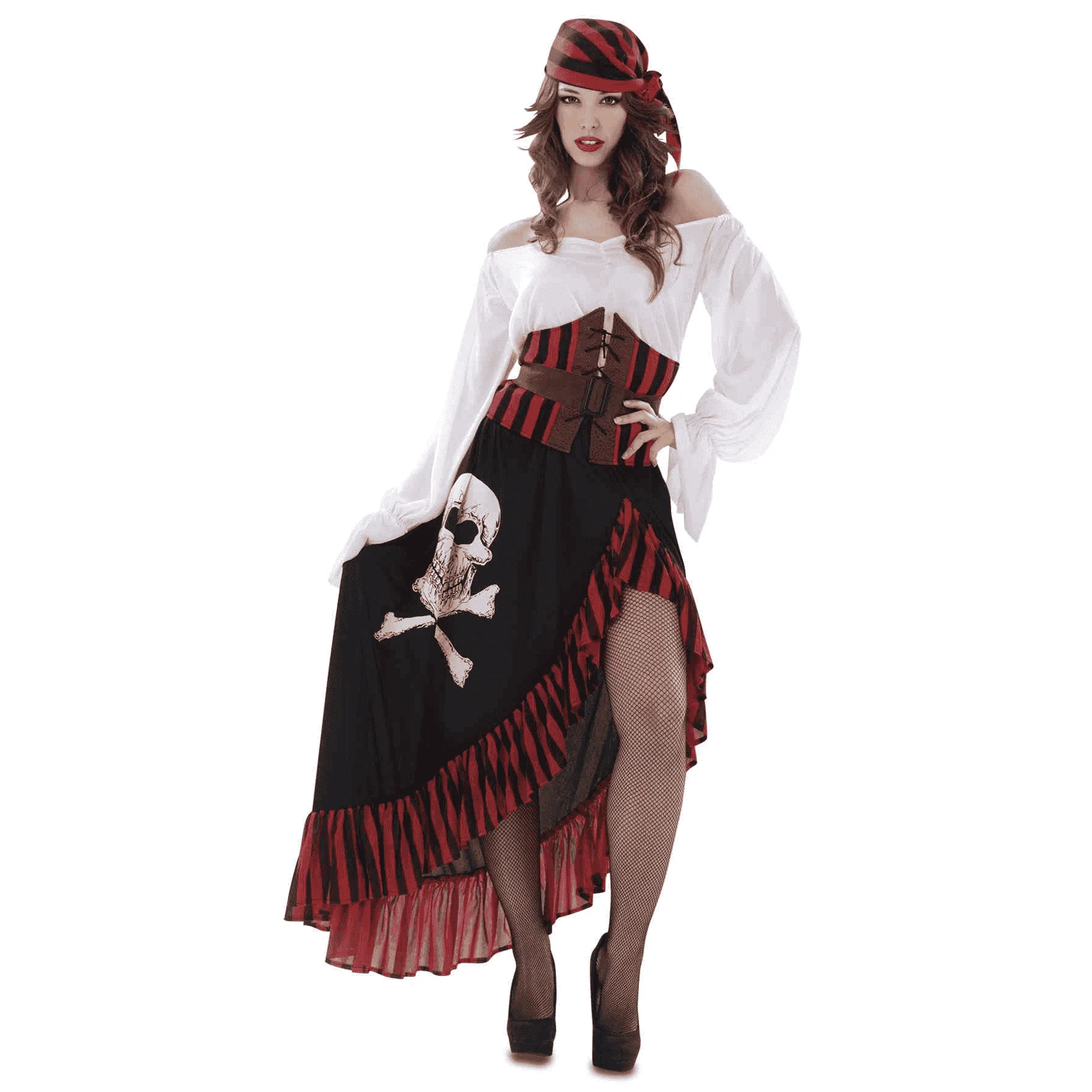 Disfraz pirata bandana mujer talla M a L