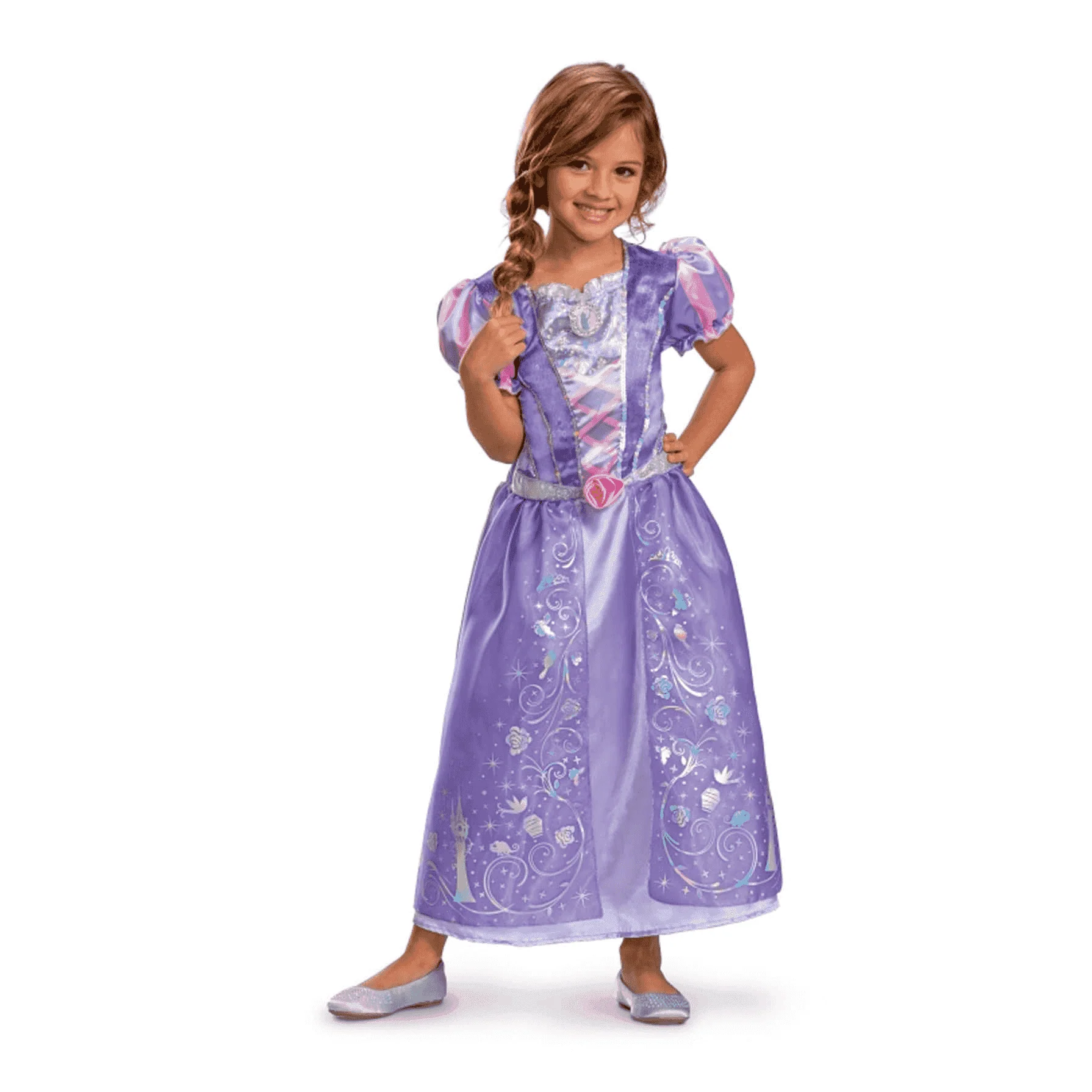 Disfraz Rapunzel Classic Disney 100 Aniv. Talla 5-6 Años
