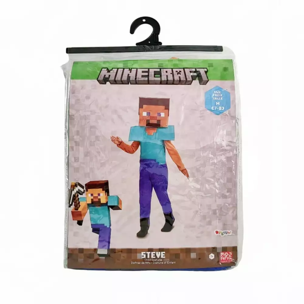 Disfraz Steve Minecraft 7-8 Años - Image 3