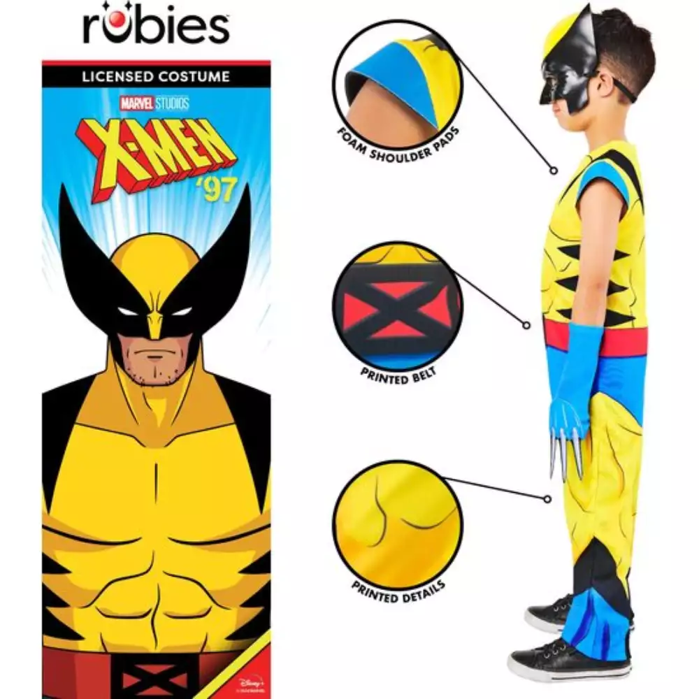 Disfraz Wolverine Classic 5-6 años - Image 2