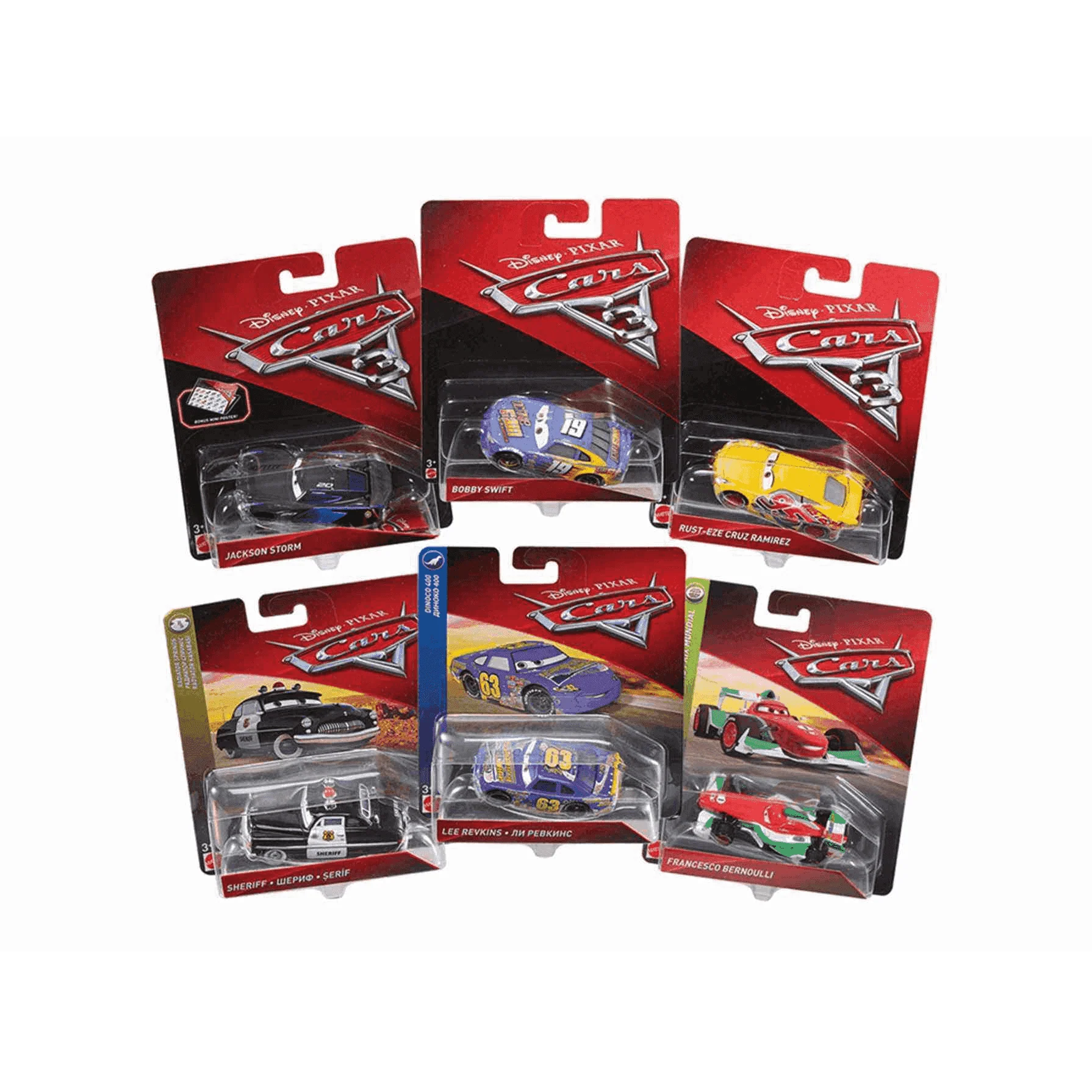 Disney Cars coches de juguetes modelos Surtidos 3 años