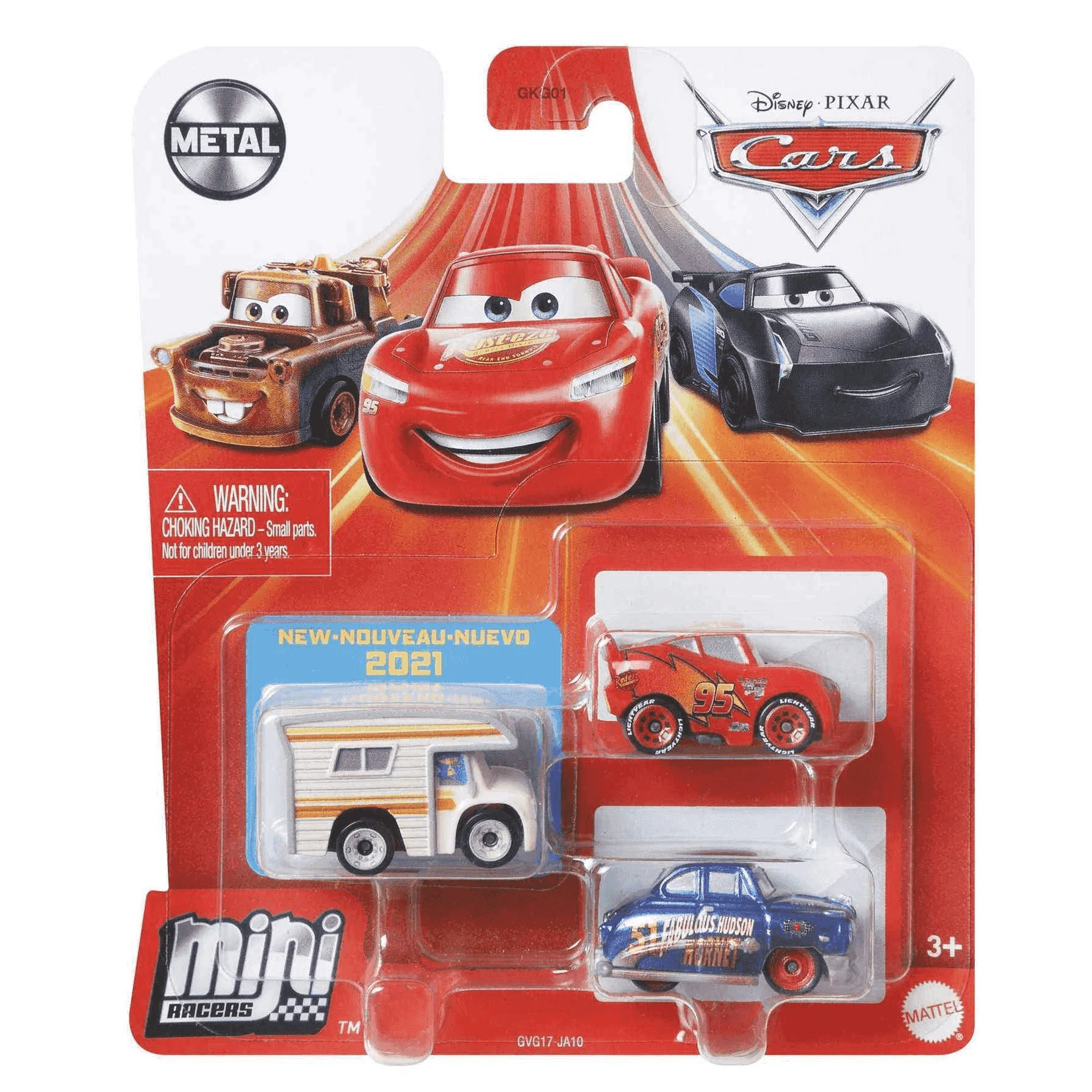 Disney Cars Minis Pack de 3 Coches de JugueteModelos Surtidos 3 años - Image 6