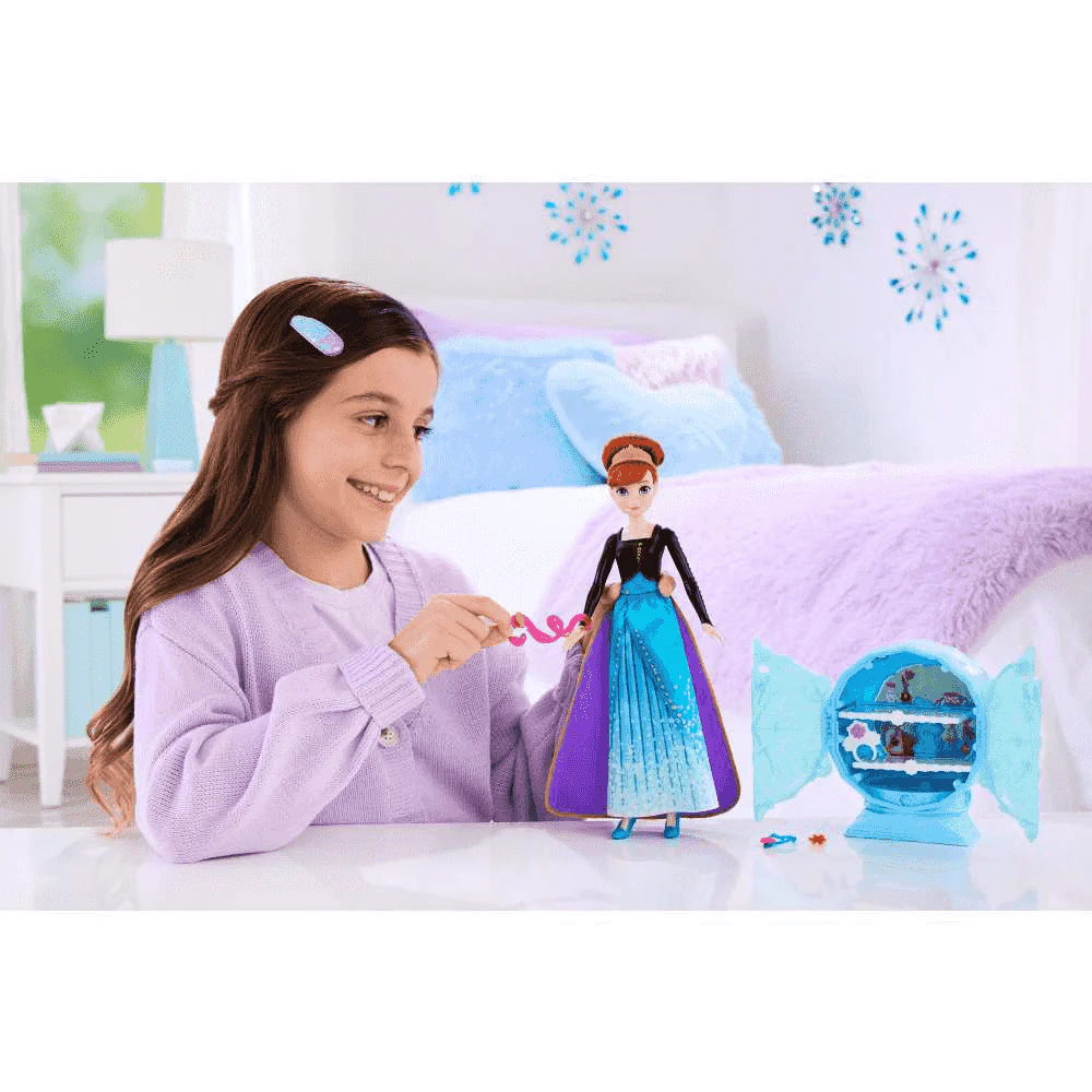 Disney Frozen Jewel Reveal Muñeca Anna con Accesorios Sorpresa - Image 2