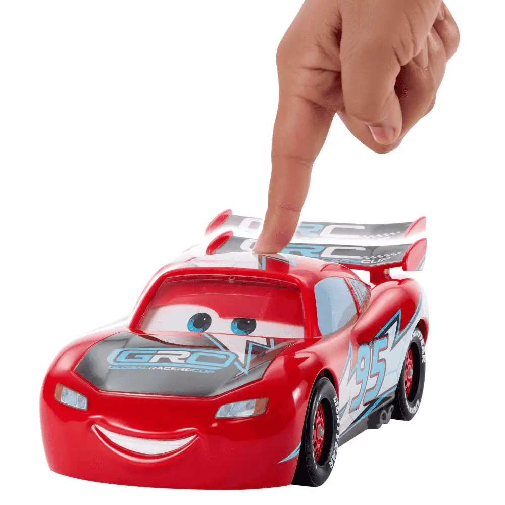 Disney Pixar Cars Rayo McQueen derrapa y corre de la Copa mundial de pilotos - Juguete de Disney Pix - Image 4