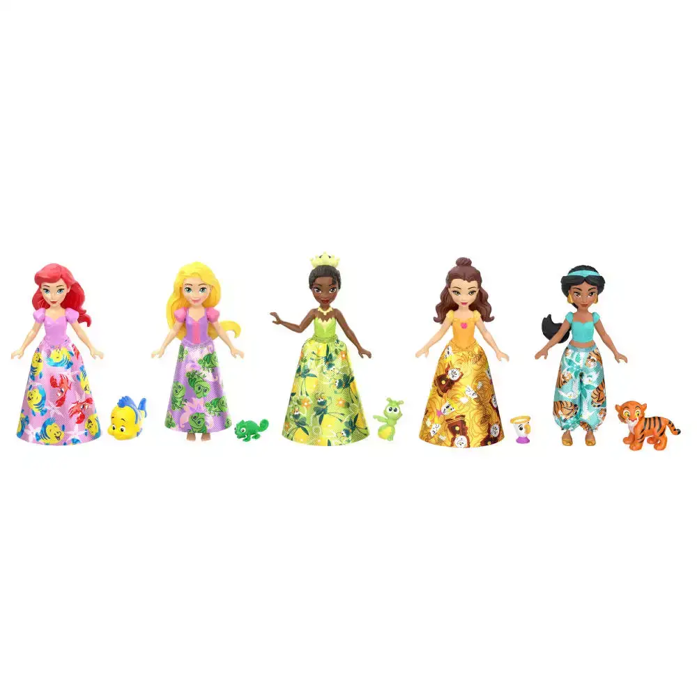 Disney Princesas y amigos Multipack de muñecas pequeñas - Juguete de Disney Princess