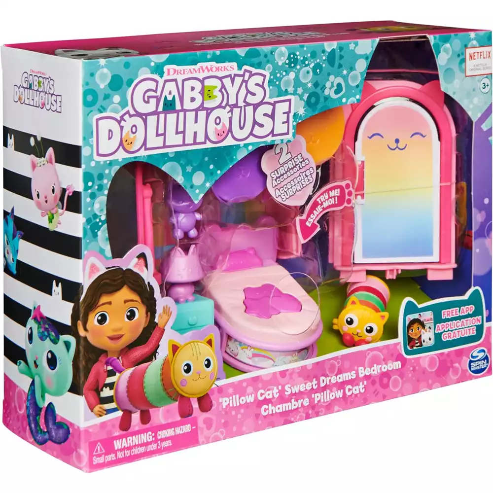 Dormitorio de Sueñigata - La Casa de Muñecas de Gabby