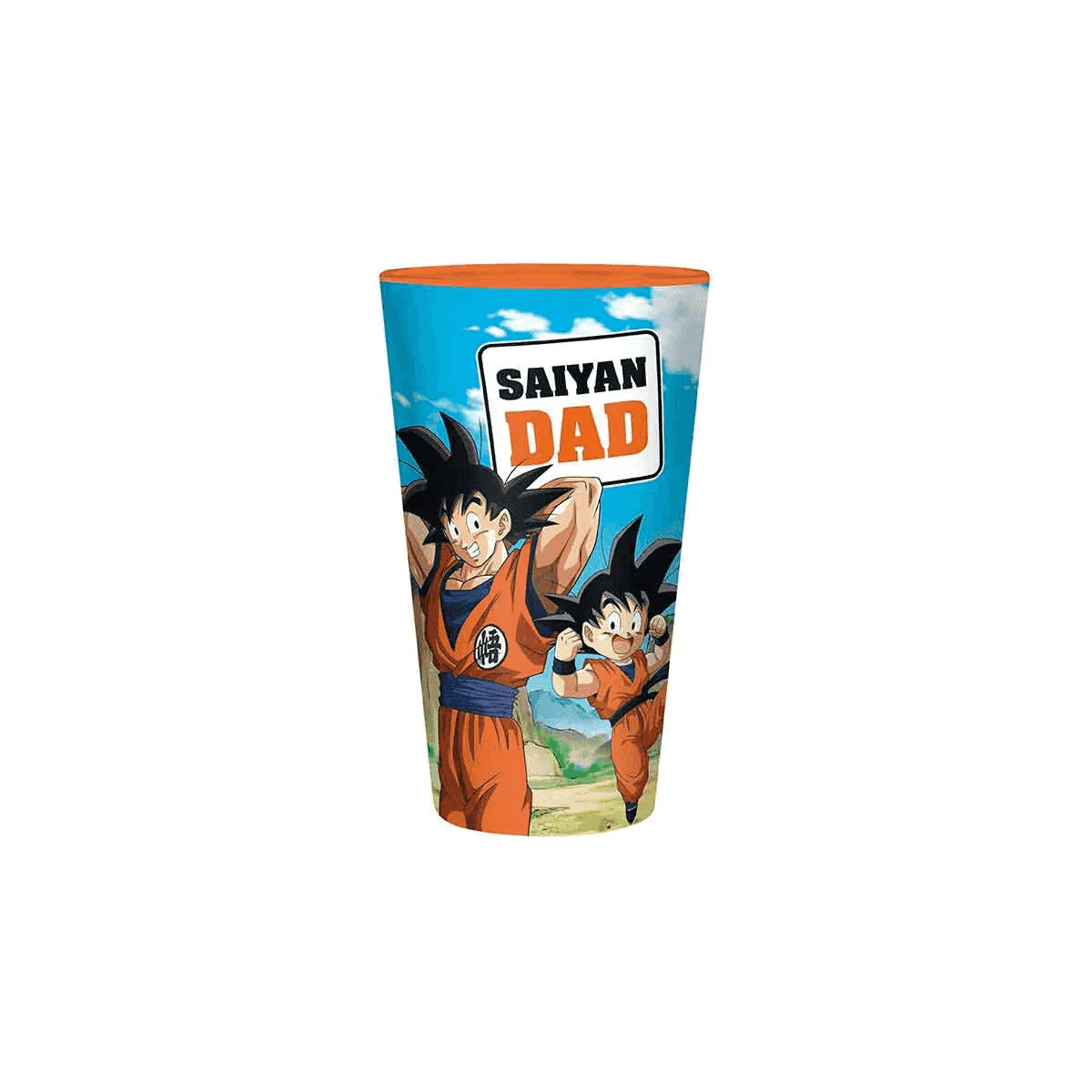 DRAGON BALL SUPER Vaso Super Saiyan Dad de 400 ml - Image 2