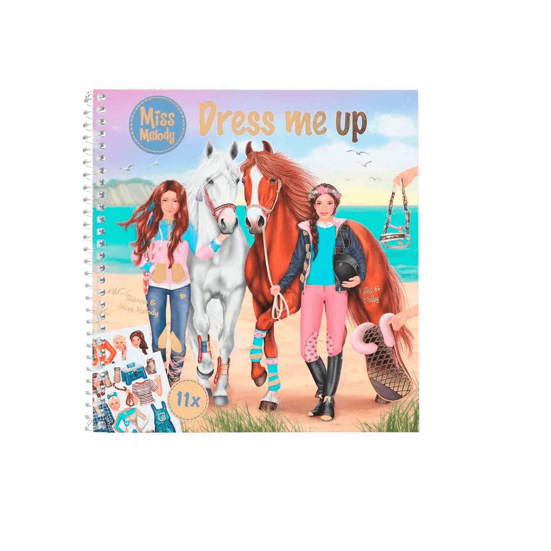 Dress Me Up Personaje Y Caballos Para Vestir