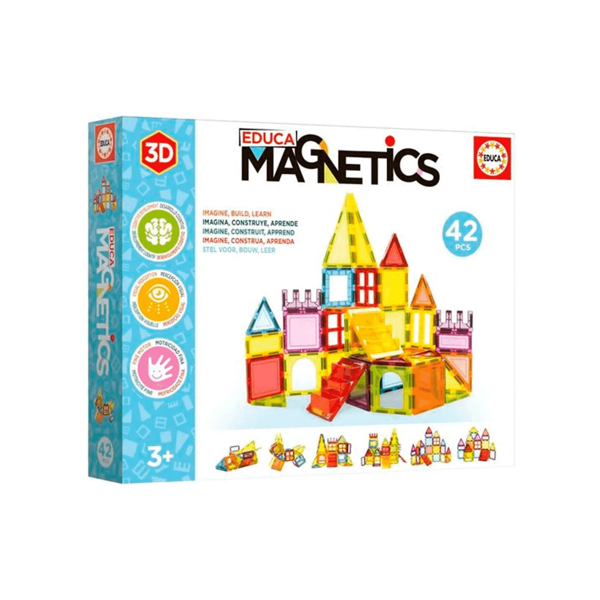 Educa Juguete de Aprendizaje  Educa Magnetics 42 Piezas
