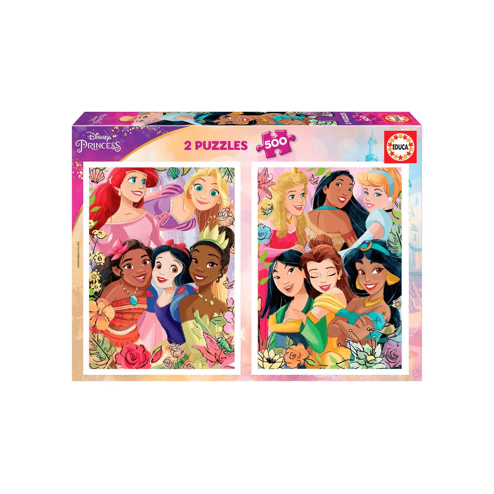 Educa Puzzle 2X500 Disney Princess
