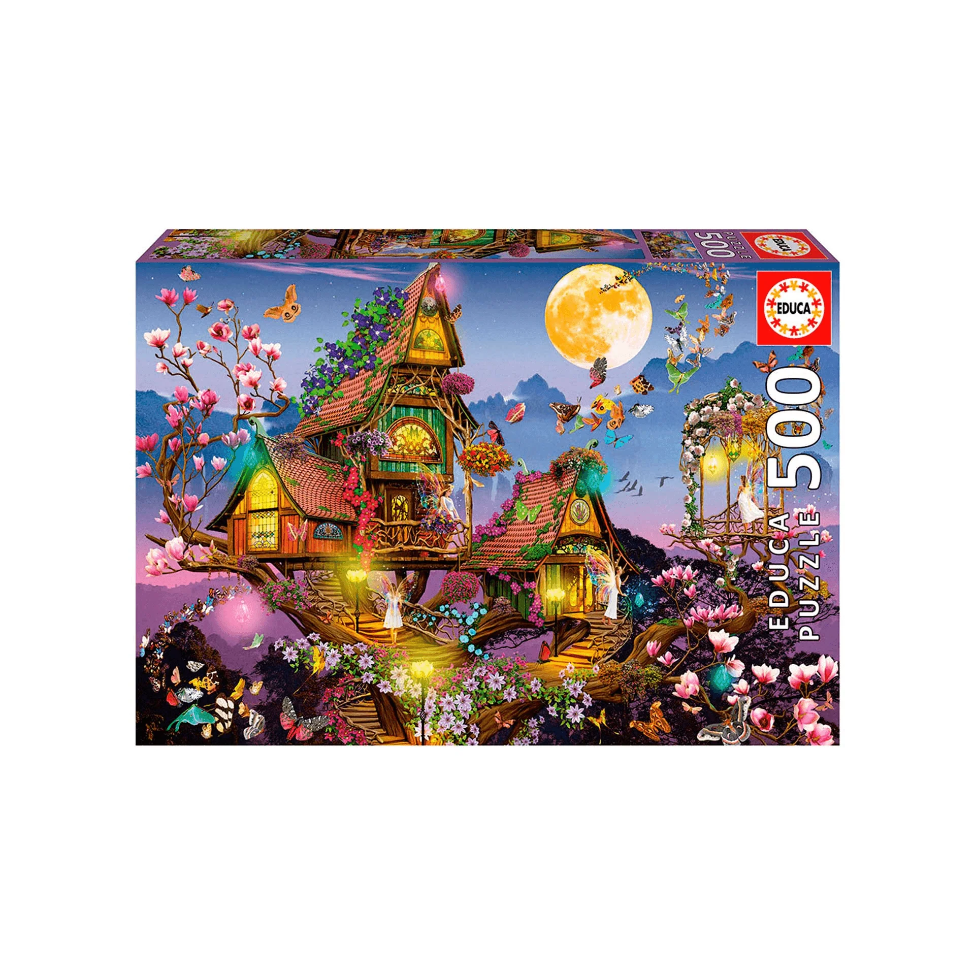 Educa Puzzle 500 Casa De Las Hadas