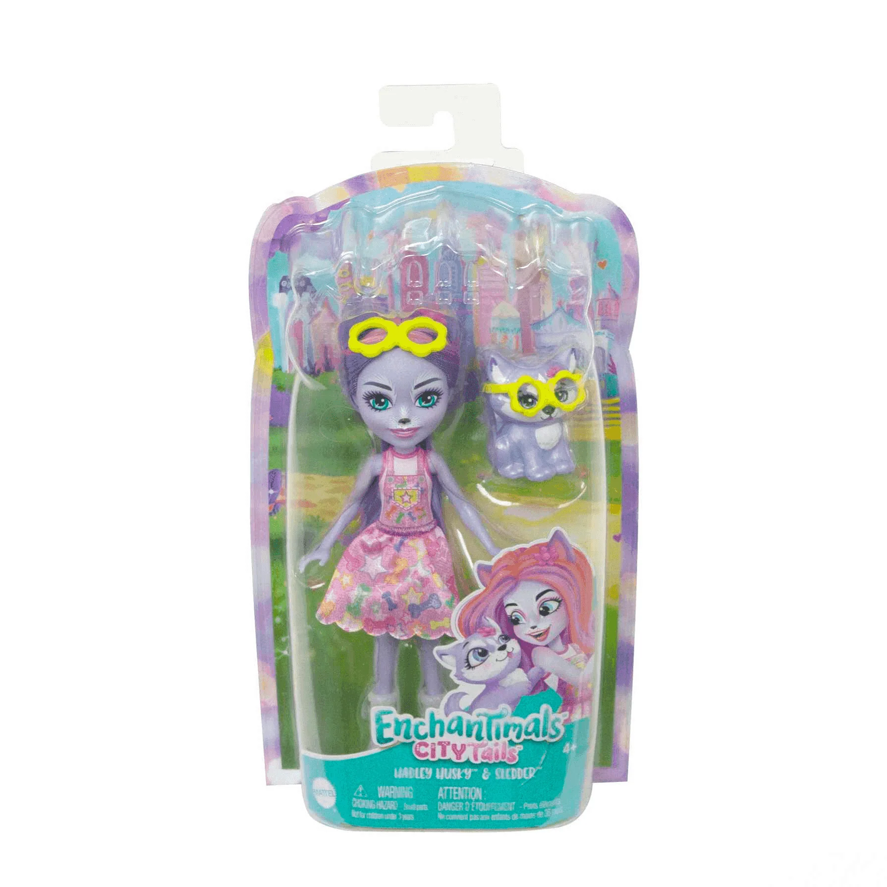 Enchantimals Muñeca Hadley Husky con Mascota 4 años - Image 5