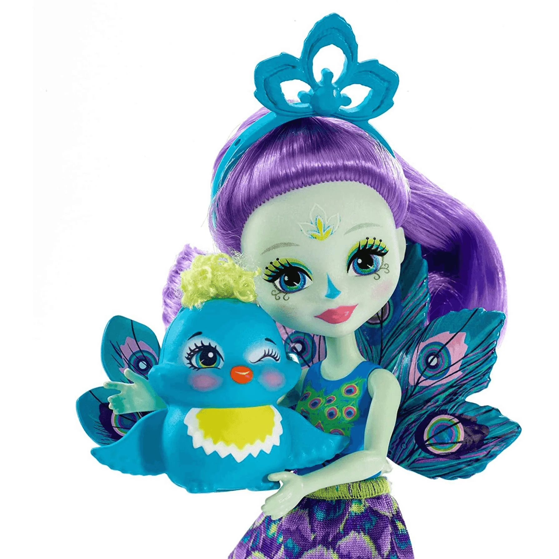Enchantimals Muñeca Patter Peacock con Mascota 4 años - Image 3