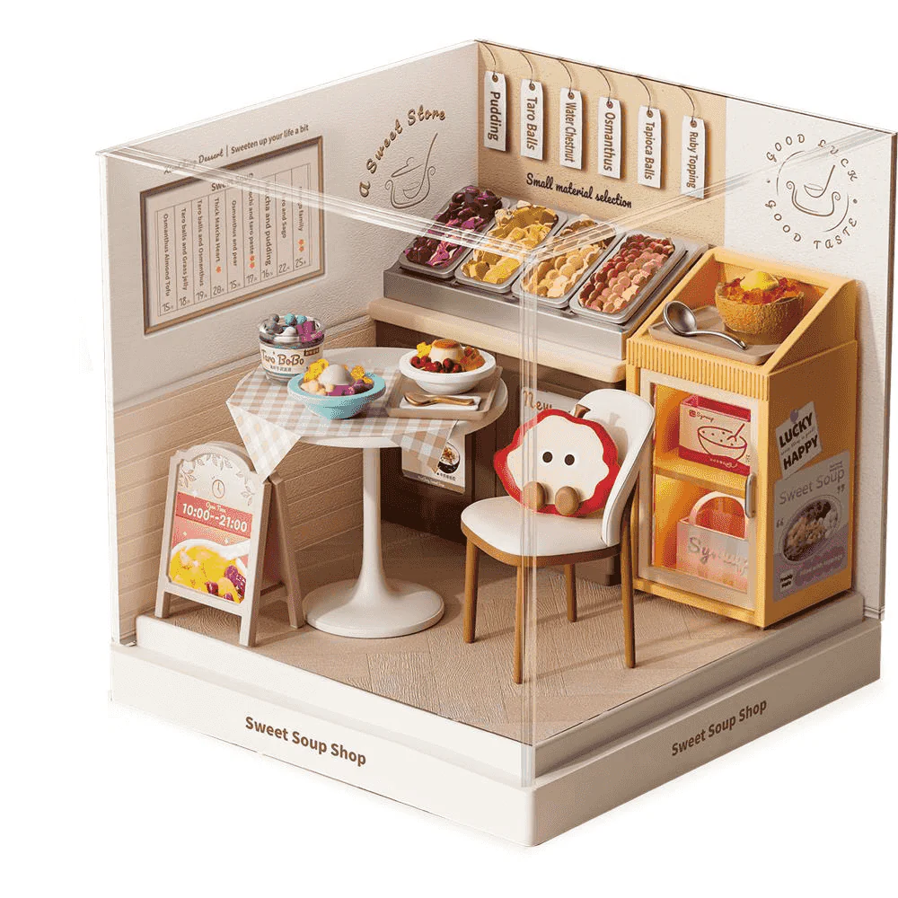 Escenarios miniatura DIY surtidos – Kits creativos de tiendas en miniatura - Image 3