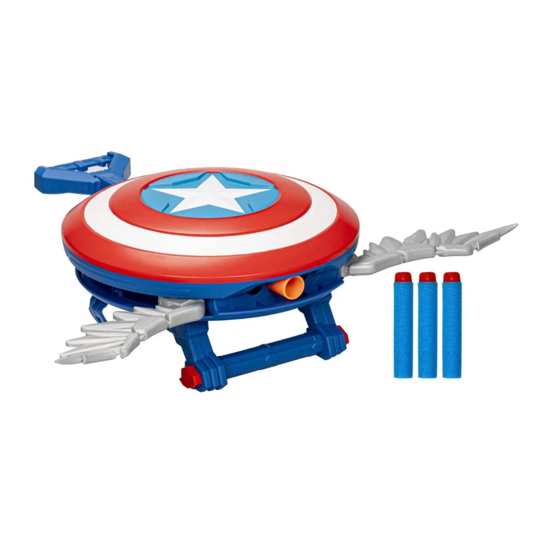 Escudo Capitan America Marvel Con Lanzadardos Nerf