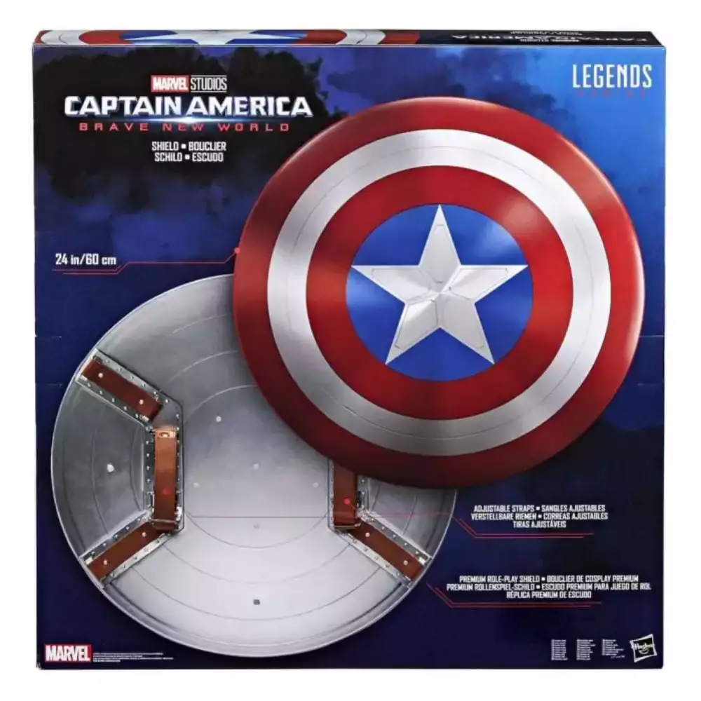 Escudo Réplica Capitan América 60 cm – Marvel Legends Series - Image 2