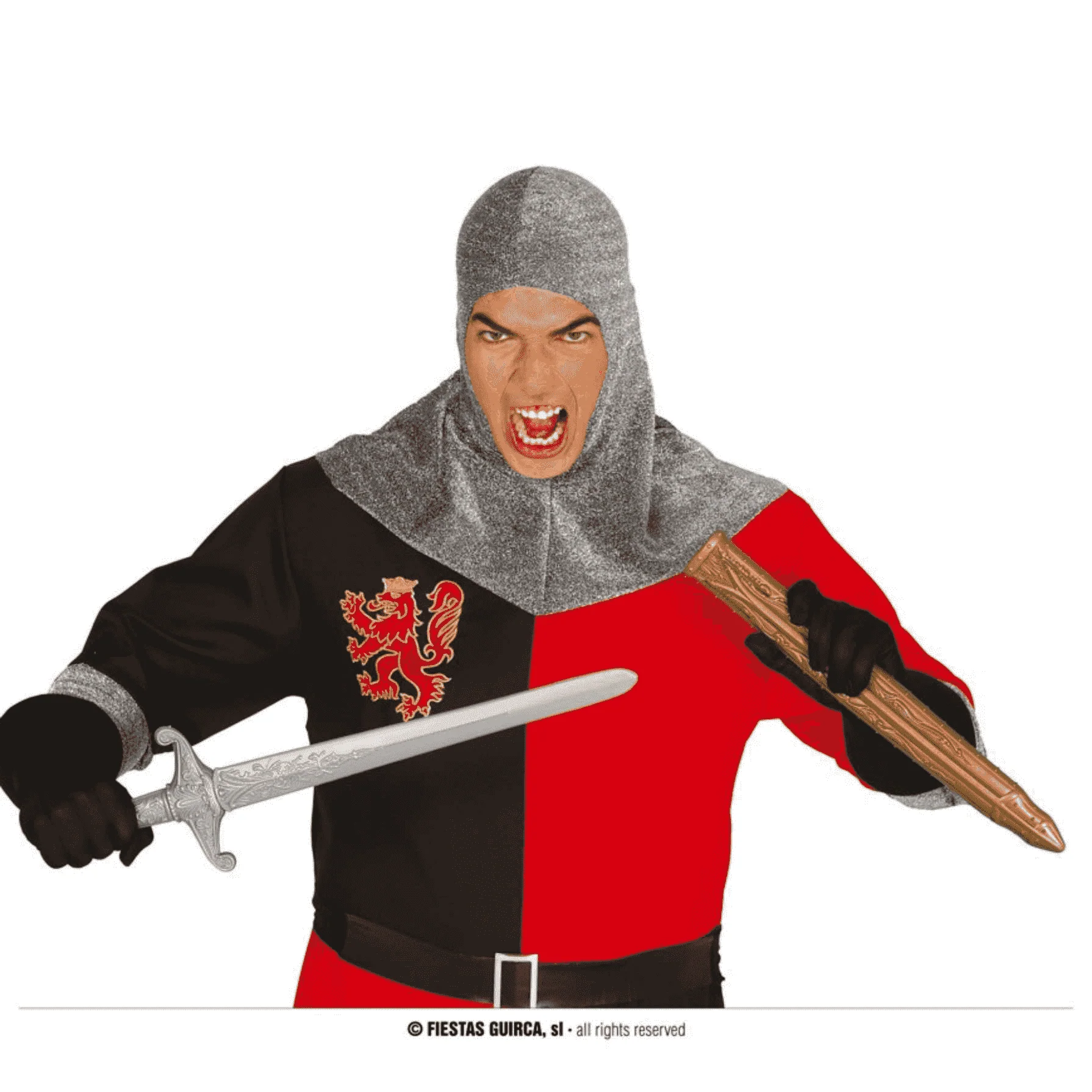 Espada Barbaro Con Funda 58 Cms.