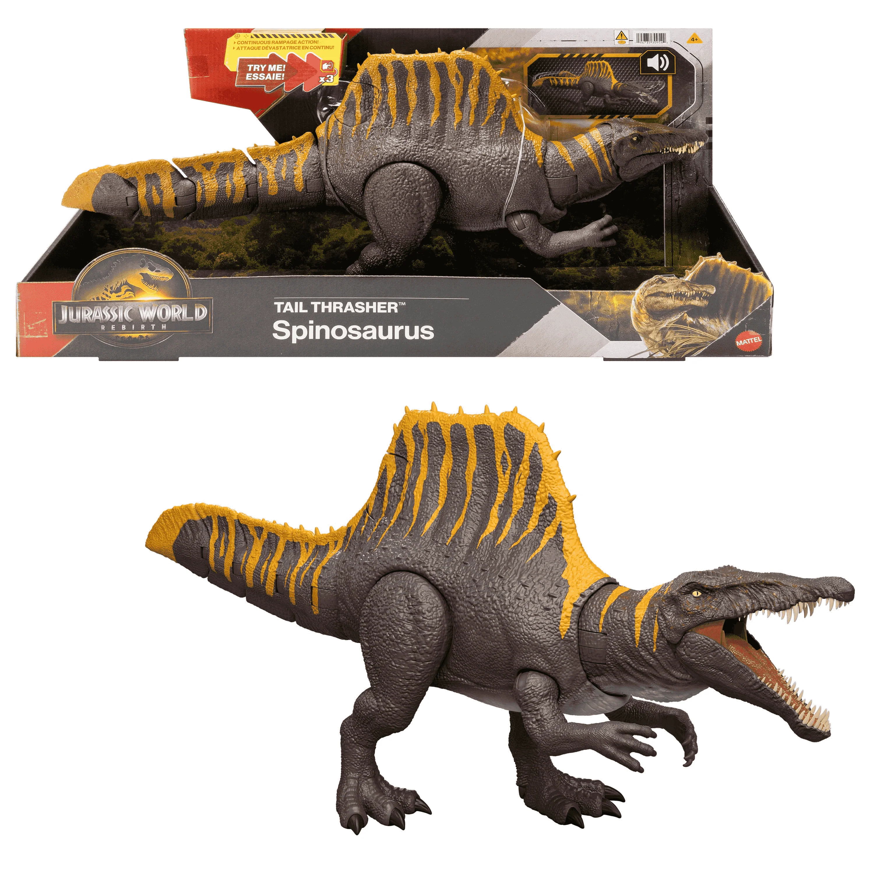 Espinosaurio Cola Destructora – Jurassic World Rebirth