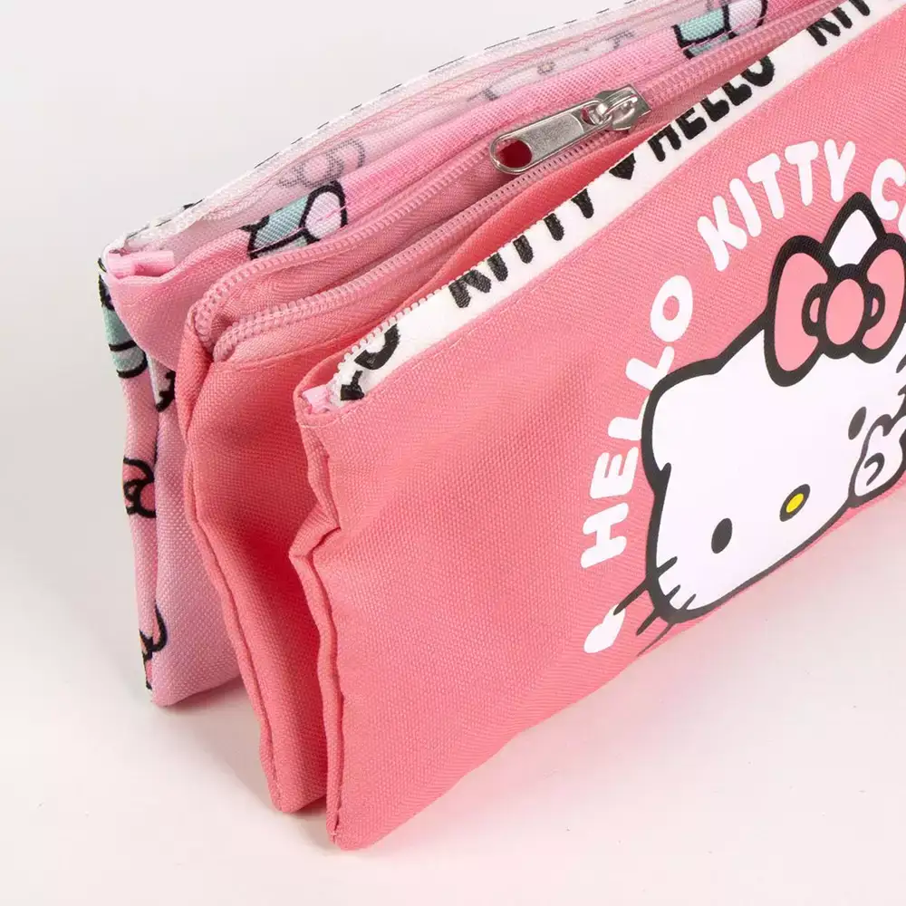 Estuche Portatodo Hello Kitty 3 Compartimentos - Image 3