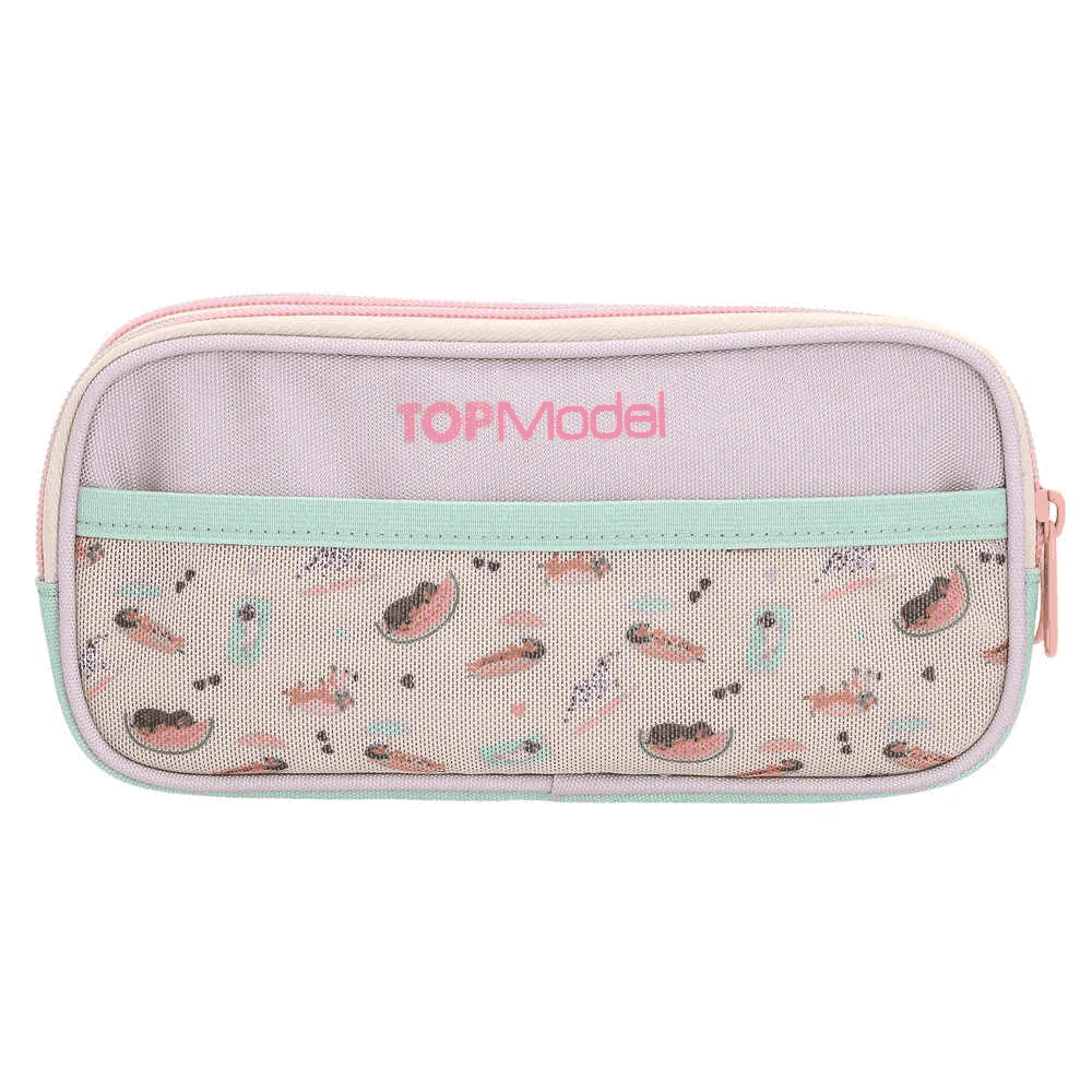 Estuche TopModel Sunny Dog triple compartimento – Estuche escolar infantil con cremallera - Image 5