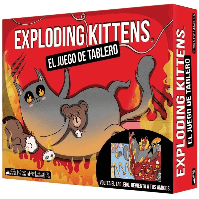 Exploding Kittens: El Juego de Tablero – Diversión Explosiva en 3D