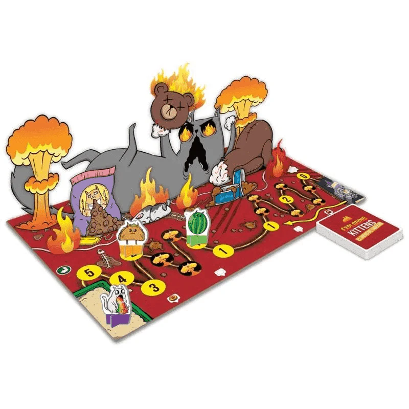 Exploding Kittens: El Juego de Tablero – Diversión Explosiva en 3D - Image 2