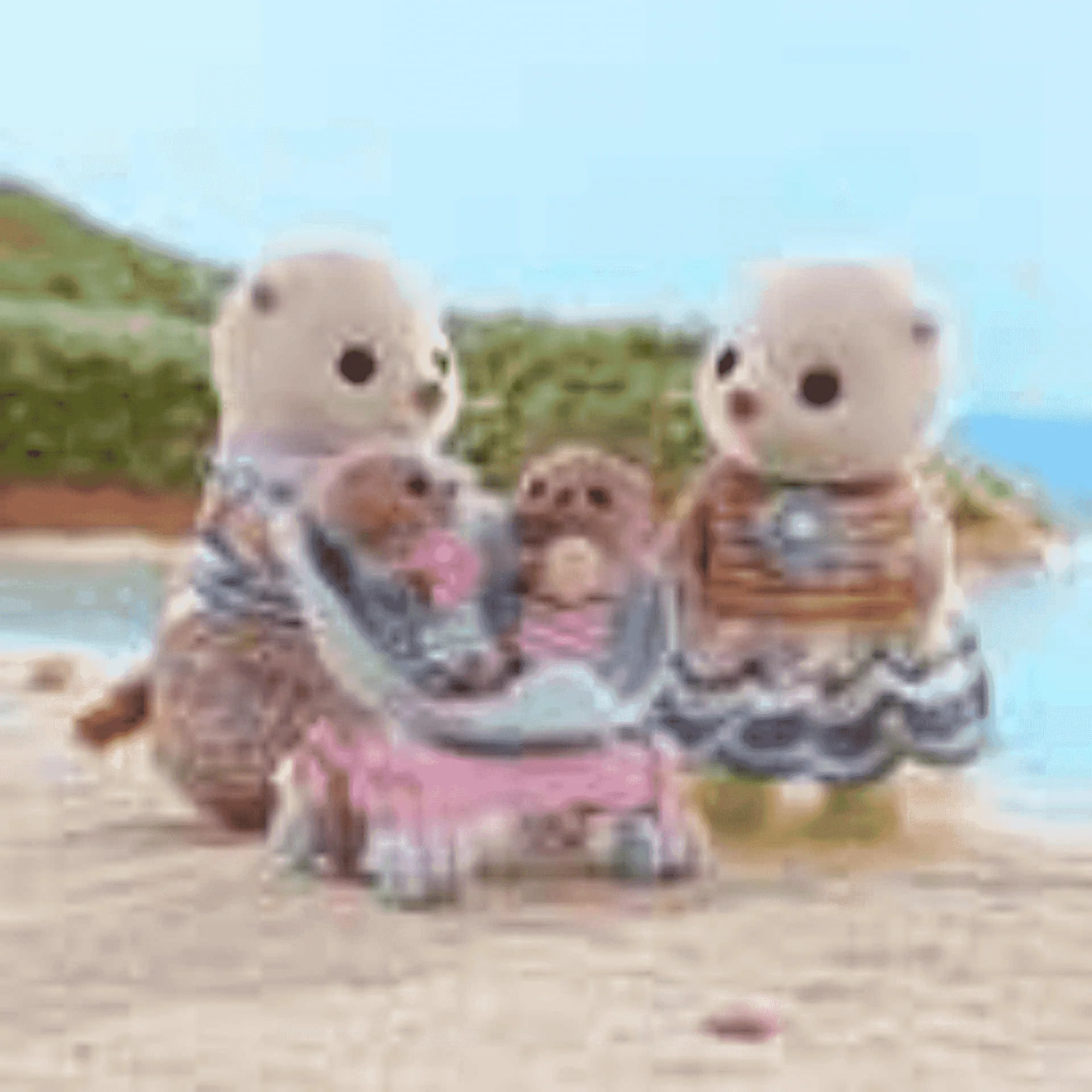 Familia Nutria Marina Sylvanian - Image 4