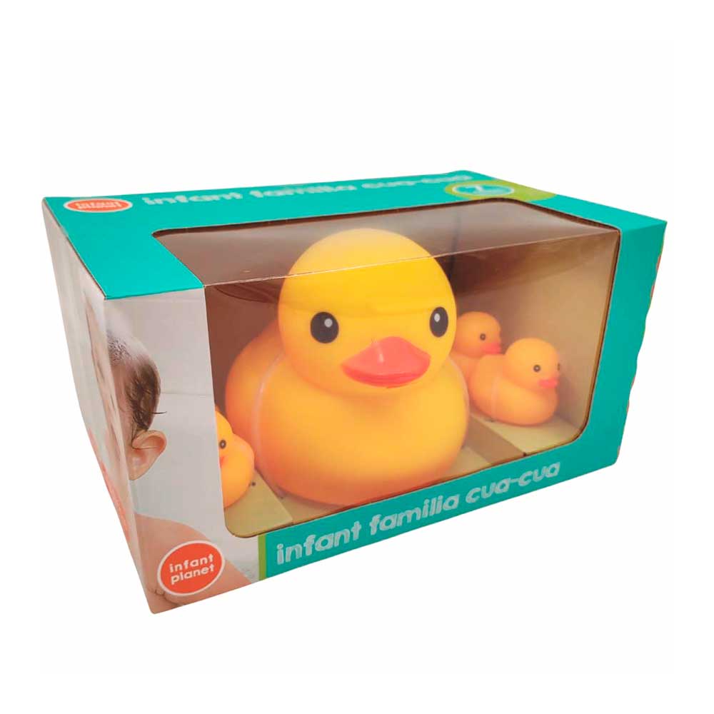 Familia Patitos de Baño Infant Planet (7 Figuras)