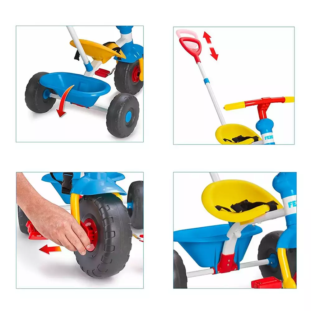 Feber Baby Trike 2 en 1 – Triciclo evolutivo para peques - Image 8