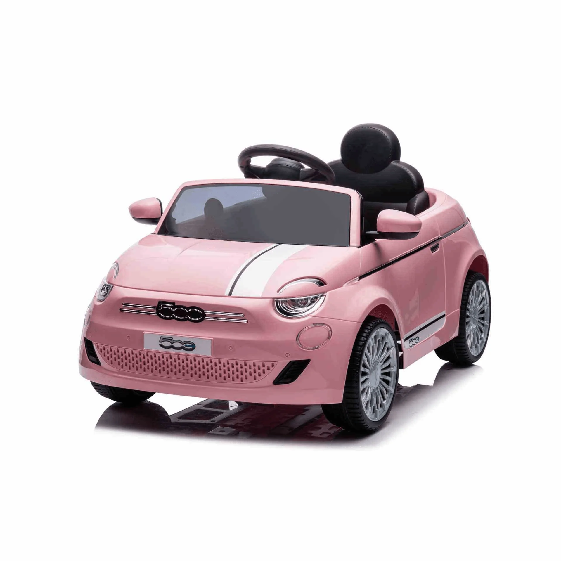 Fiat 500 Sport Coche Eléctrico Para Niños Rojo 6V - Image 2