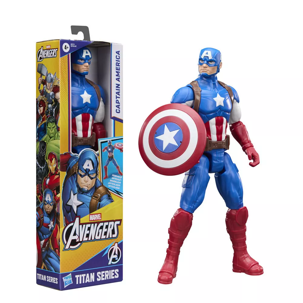 Figura Capitán América Titan Avengers 30 cm - Image 2