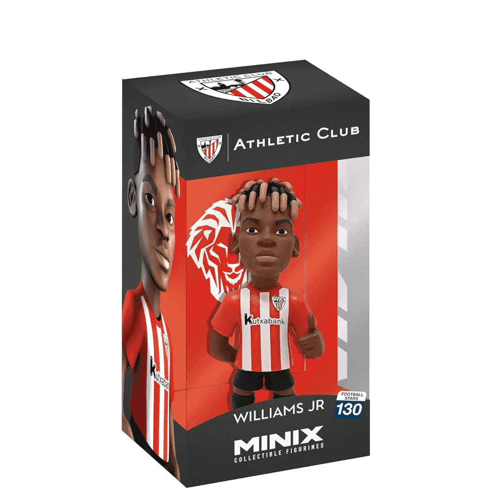 Figura coleccionable Minix Nico Williams 12 cm – Serie Football Stars