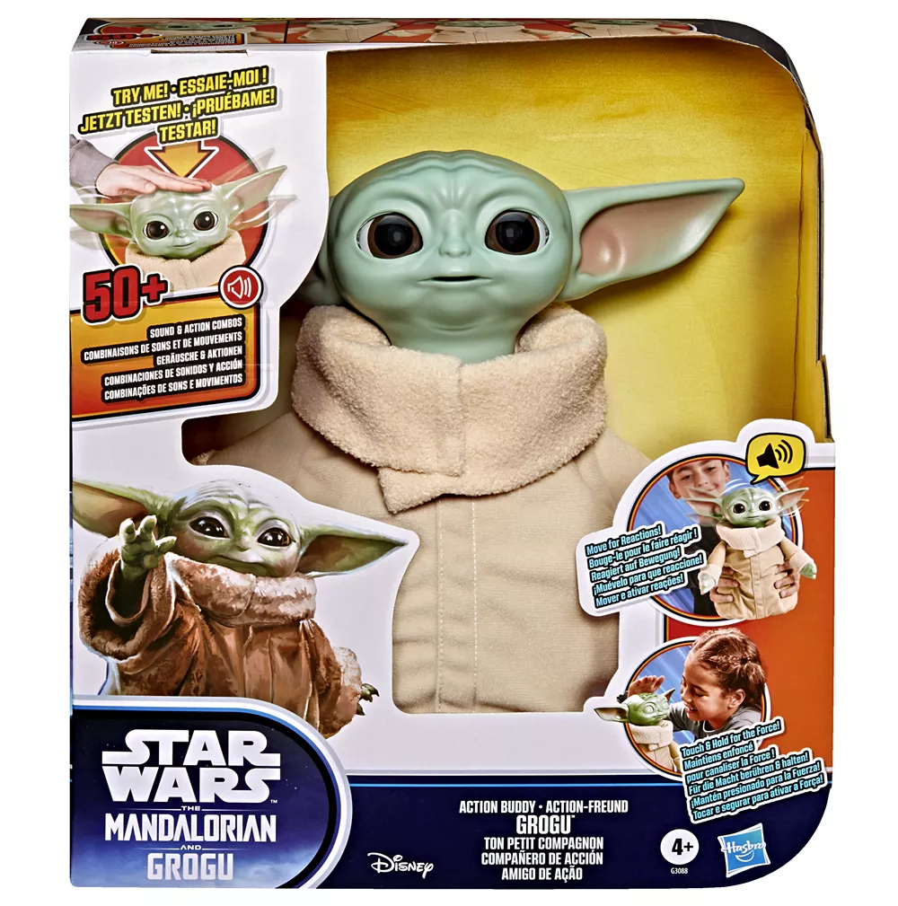 Figura de acción de Grogu de 25 cm de Star Wars Hasbro, - Image 3