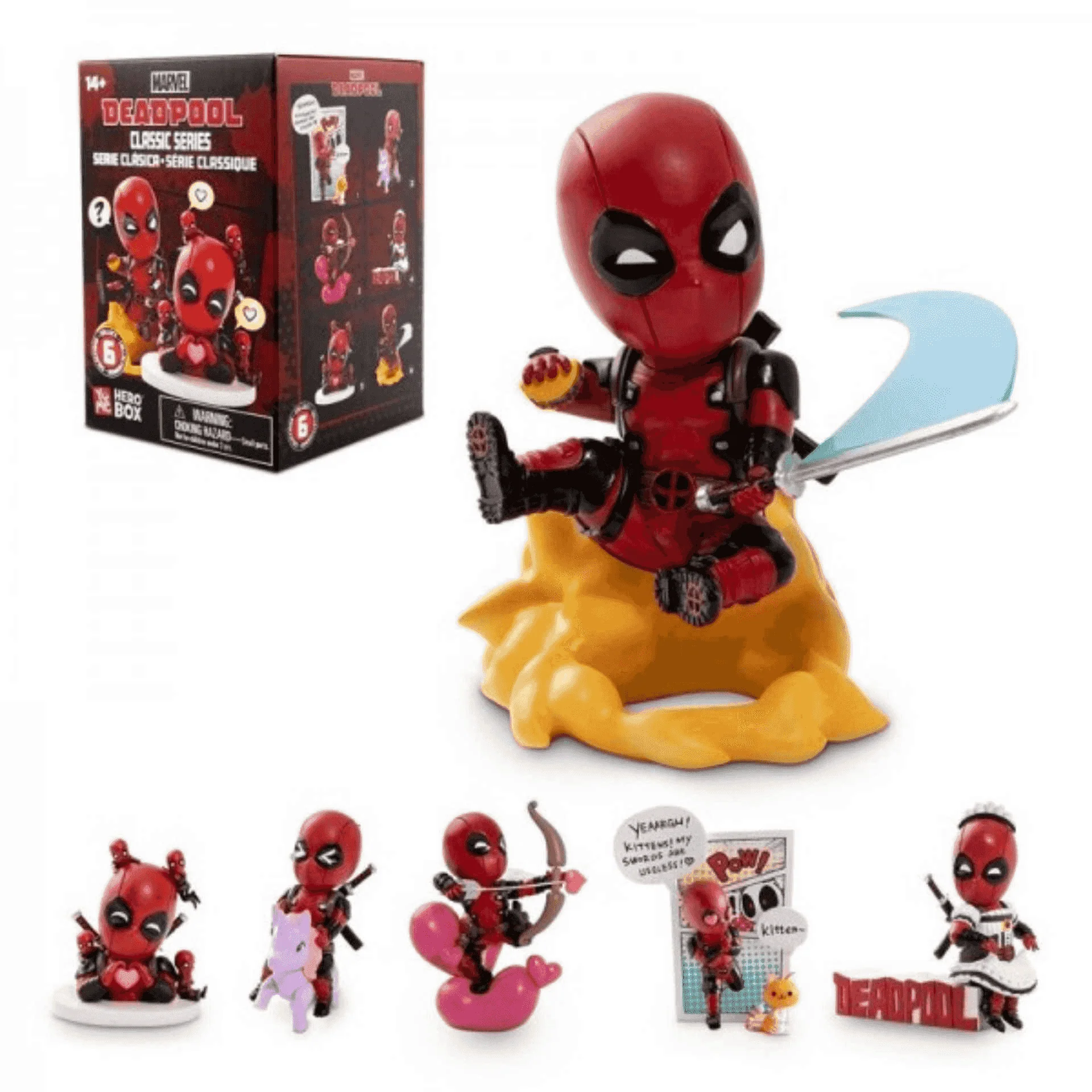 Figura de Acción Deadpool Serie Clásica