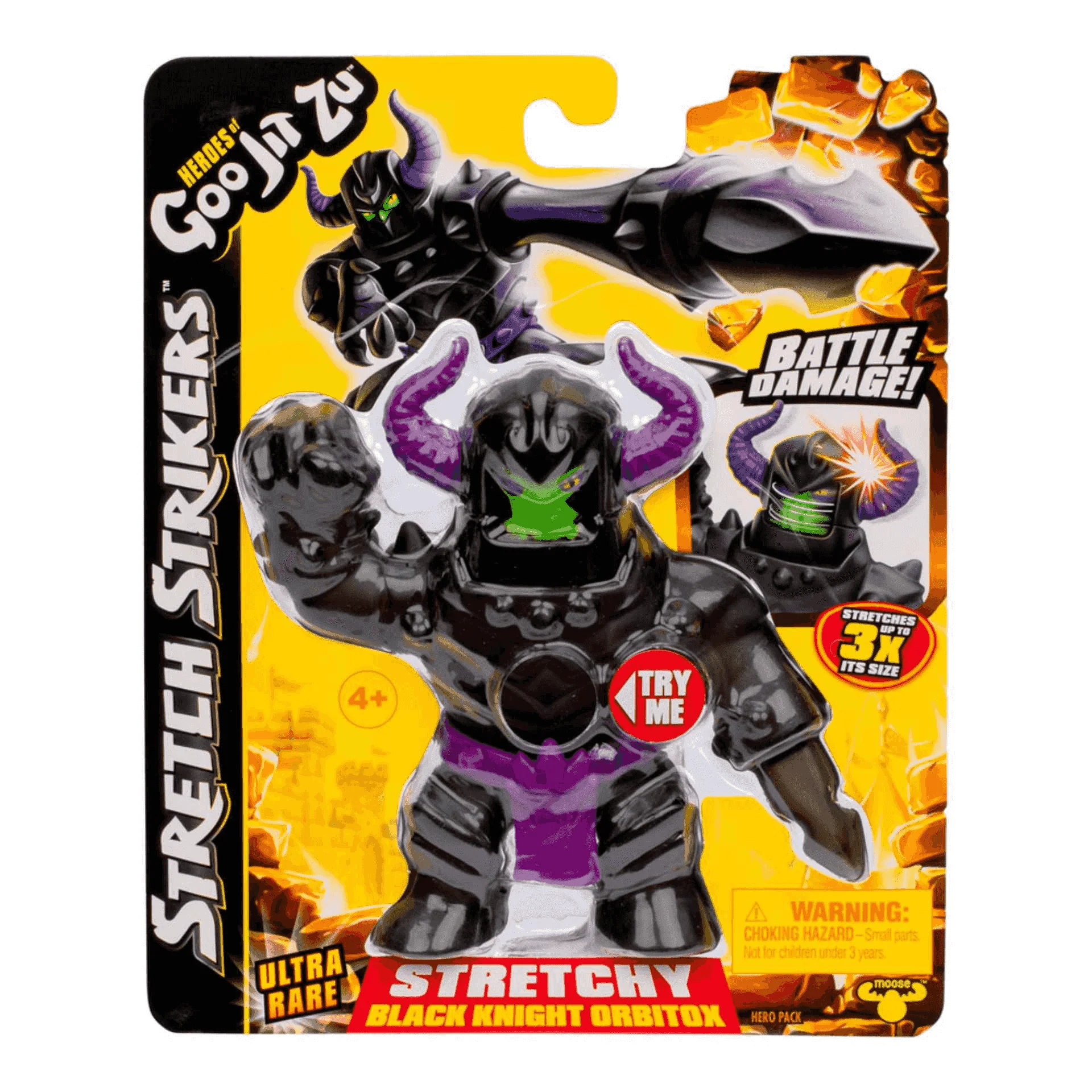 Figura de Acción Goo Jit Zu Stretch Black Night Orbitox - Image 3