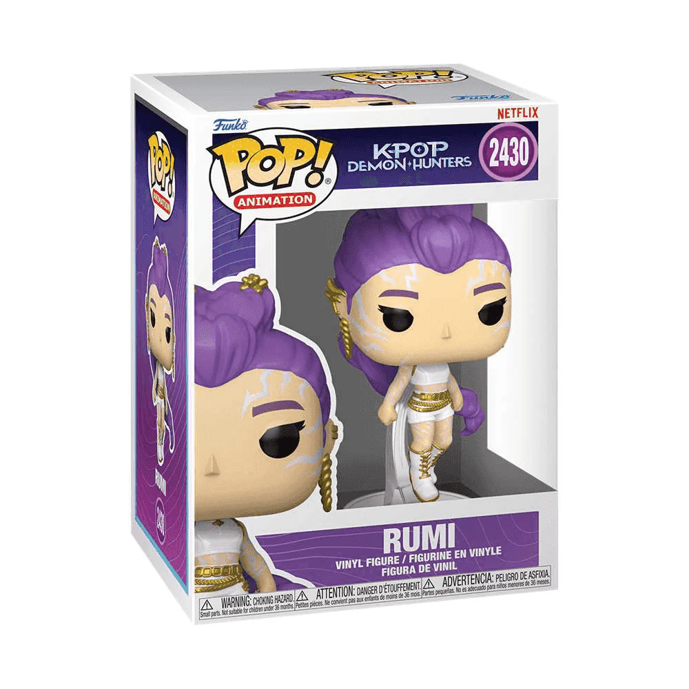 Figura Funko Pop! Rumi KPop Demon Hunters Surtido con Chase Sorpresa – Figura Coleccionable