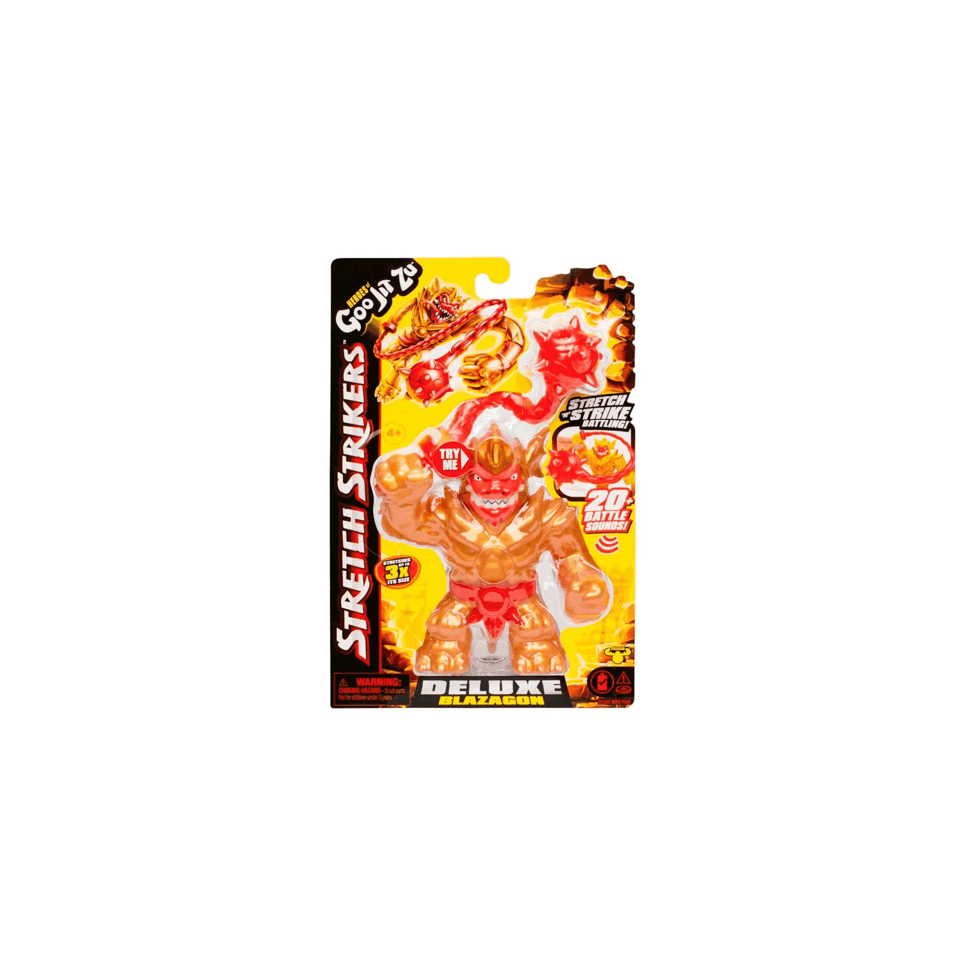 Figura Goo Jit Zu Blazagon Stretch Strikers Deluxe