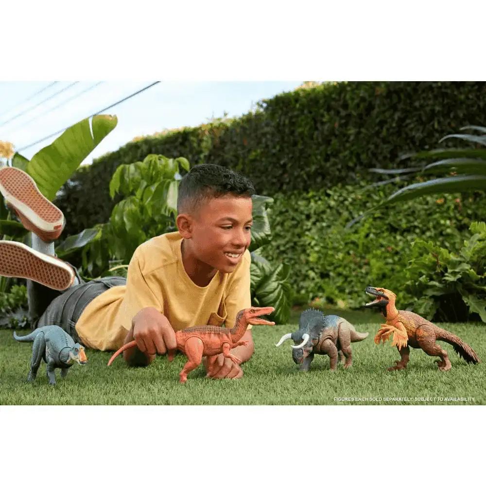 Figura Jurassic World Wild Roar Abelisaurio - Image 2