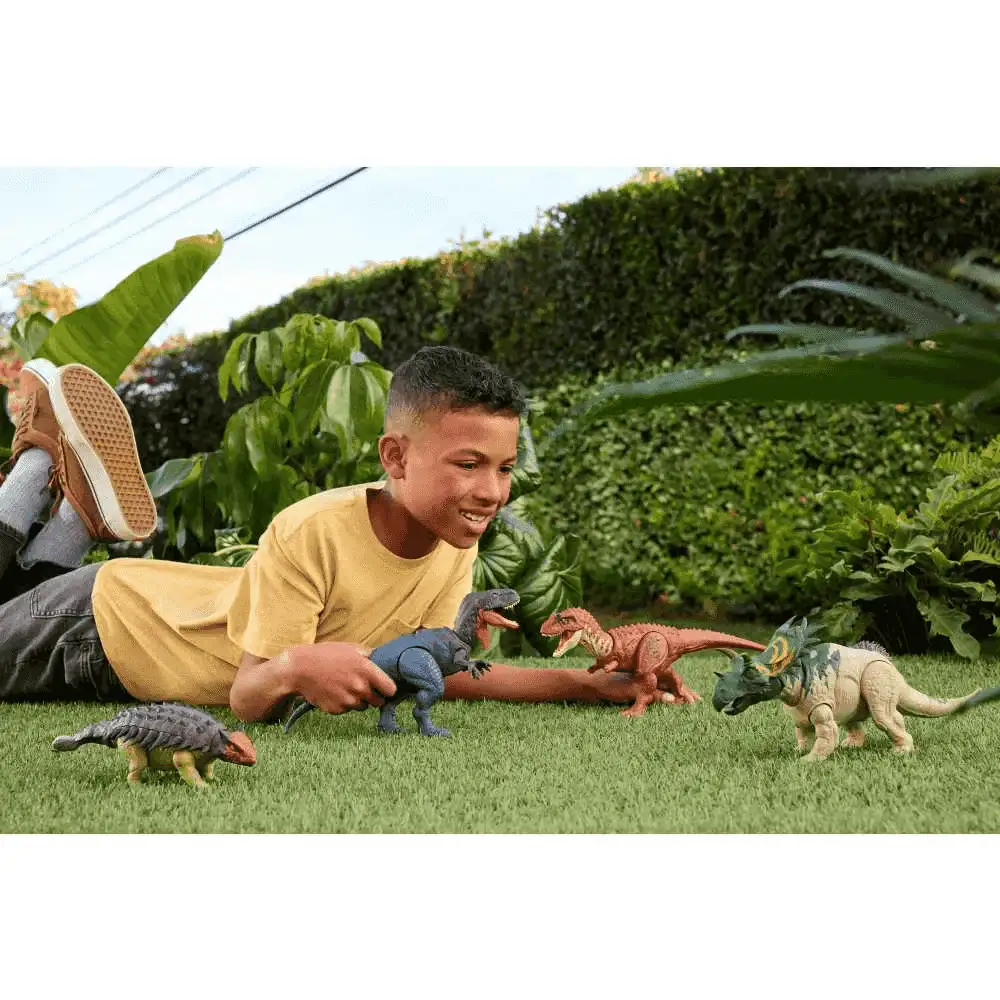 Figura Jurassic World Wild Roar Anquilosaurio - Image 2